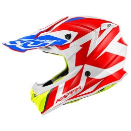 KAPPA KASK KV49 EVO GREAT CROSS KOLOR CZERWONY/BIAŁY ROZM. 58 / M ( HOMOLOGACJA ECE 22R06 )
