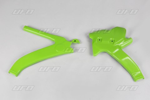 UFO OSŁONY RAMY KAWASAKI KX 125/250 '94-'99 KOLOR ZIELONY