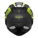 NOX KASK INTEGRALNY (FULL FACE) Z BLENDĄ N304S CARVER KOLOR CZARNY/ŻÓŁTY FLUO MAT ROZMIAR S