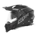 NOX KASK OFFROAD / TRAIL DUOSPORT (DUAL) N312 VAPOR Z SZYBKĄ I BLENDĄ KOLOR CZARNY/TYTANOWY MAT ROZMIAR L