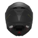 NOX KASK SZCZĘKOWY (FLIP-UP) Z BLENDĄ N967 SYNCHRO KOLOR CZARNY/ŻÓŁTY FLUO/SZARY MAT ROZMIAR S