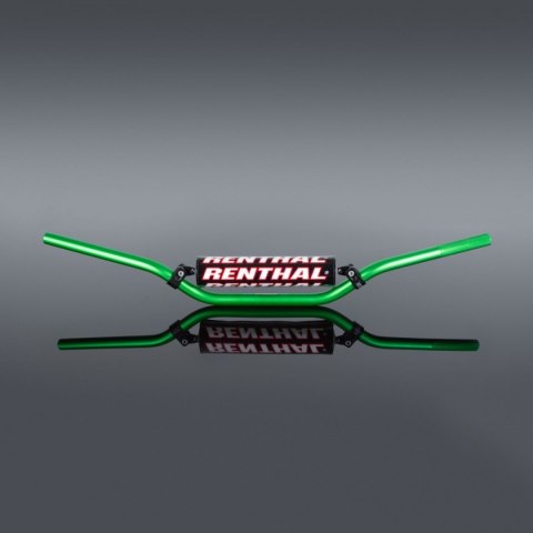RENTHAL KIEROWNICA 7/8 CALA (22MM) MX HANDLEBAR GREEN RC PADDED KOLOR ZIELONY Z GĄBKĄ RENTHAL KIEROWNICA 7/8 CALA (22MM) MX HANDLEBAR GREEN RC PADDED KOLOR ZIELONY Z GĄBKĄ