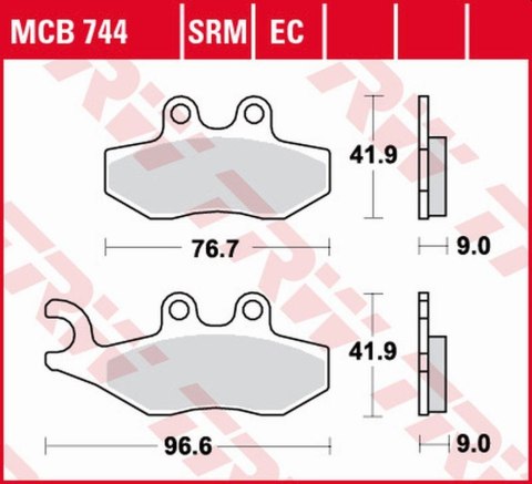 TRW ZF KLOCKI HAMULCOWE KH353 SINTER APRILIA SPORTCITY 2T 50 '08-'13, SPORTCITY 125 '05-'13, SR 125/300 '10-, DERBI BOULEVARD 50 TRW ZF KLOCKI HAMULCOWE KH353 SINTER APRILIA SPORTCITY 2T 50 '08-'13, SPORTCITY 125 '05-'13, SR 125/300 '10-, DERBI BOULEVARD 50
