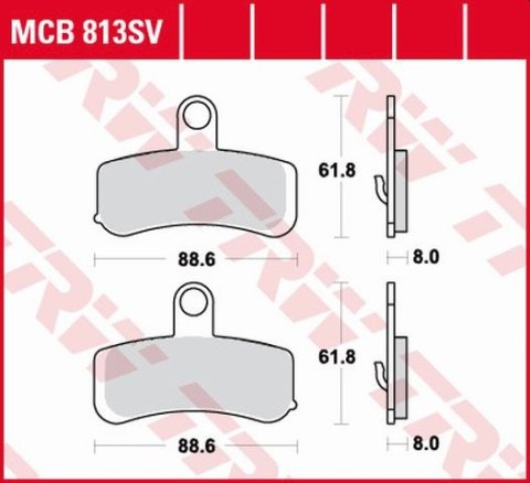 TRW ZF KLOCKI HAMULCOWE KH457 SINTER STREET HARLEY-DAVIDSON 1584 / 1690 / 1750 / 1800 08-17, PRZÓD TRW ZF KLOCKI HAMULCOWE KH457 SINTER STREET HARLEY-DAVIDSON 1584 / 1690 / 1750 / 1800 08-17, PRZÓD