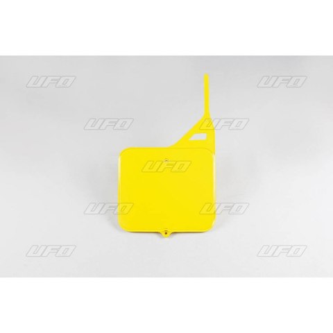 UFO TABLICA NA NUMER STARTOWY SUZUKI RM 125 '87-'95 KOLOR ŻÓŁTY