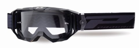 PROGRIP GOGLE PG3300-322 TR VISION KOLOR CZARNY MAT (SZYBA PG3310 PRZEZROCZYSTA ANTISCRATCH, NO FOG, ANTI UV)