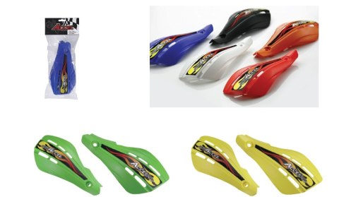 ACCEL ZAMIENNE LISTKI DO OSŁON RĄK (HANDBAR) HGS03 KOLOR CZARNY