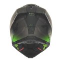 NOX KASK OFF ROAD / CROSS N634 GRADIENT KOLOR CZARNY MAT/ZIELONY NEON ROZMIAR XXL