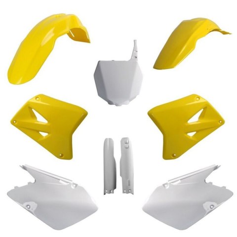 POLISPORT KOMPLET PLASTIKÓW (FULL KIT) SUZUKI RM 125/250 '01-'06 W ZESTAWIE TABLICA PRZEDNIA (8660400001) I OSŁONY AMORTYZARORÓW POLISPORT KOMPLET PLASTIKÓW (FULL KIT) SUZUKI RM 125/250 '01-'06 W ZESTAWIE TABLICA PRZEDNIA (8660400001) I OSŁONY AMORTYZARORÓW