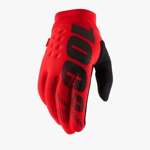 100 PROCENT RĘKAWICE CROSS/ENDURO BRISKER GLOVES RED KOLOR CZERWONY/CZARNY ROZMIAR 2XL 100 PROCENT RĘKAWICE CROSS/ENDURO BRISKER GLOVES RED KOLOR CZERWONY/CZARNY ROZMIAR 2XL