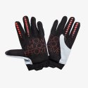 100 PROCENT RĘKAWICE CROSS/ENDURO/MTB GEOMATIC GLOVES GREY/RACER RED KOLOR SZARY/CZERWONY ROZMIAR M