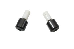 BUZZETTI KOŃCÓWKI/CIĘŻARKI KIEROWNICY ŚREDNICA 17,5MM KOLOR CZARNY