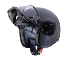CABERG KASK OTWARTY JET MODEL GHOST X SOLID KOLOR CZARNY MAT ROZMIAR L