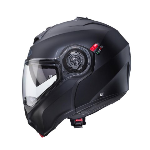 CABERG KASK SZCZĘKOWY FLIP-UP MODEL DUKE EVO SOLID KOLOR CZARNY MAT ROZMIAR XS (PINLOCK W ZESTAWIE) CABERG KASK SZCZĘKOWY FLIP-UP MODEL DUKE EVO SOLID KOLOR CZARNY MAT ROZMIAR XS (PINLOCK W ZESTAWIE)