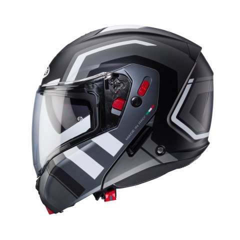CABERG KASK SZCZĘKOWY FLIP-UP MODEL HORUS X ROAD KOLOR CZARNY MAT/SZARY/BIAŁY ROZMIAR M (PINLOCK W ZESTAWIE) CABERG KASK SZCZĘKOWY FLIP-UP MODEL HORUS X ROAD KOLOR CZARNY MAT/SZARY/BIAŁY ROZMIAR M (PINLOCK W ZESTAWIE)