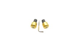 V PARTS (VICMA) KOŃCÓWKI KIEROWNICY 17,5 MM KOLOR ZŁOTY, (ZASTOSOWANIE UNIWERSALNE) (617OR)