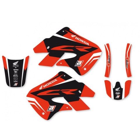 BLACKBIRD KOMPLET NAKLEJEK (OKLEIN) HONDA CR 125R '98-'99, CR 250R '97-'99 DREAM 4 KOLOR CZERWONY CZARNY BLACKBIRD KOMPLET NAKLEJEK (OKLEIN) HONDA CR 125R '98-'99, CR 250R '97-'99 DREAM 4 KOLOR CZERWONY CZARNY