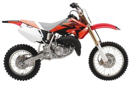 BLACKBIRD KOMPLET NAKLEJEK (OKLEIN) HONDA CR 85 '03-'07 DREAM 4 KOLOR CZERWONY CZARNY