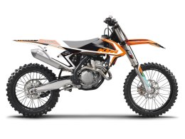 BLACKBIRD WYPRZEDAŻ KOMPLET NAKLEJEK (OKLEIN) KTM SX/SX-F '16-'18, EXC/EXC-F '17-'19 DREAM 4 KOLOR POMARAŃCZOWY CZARNY