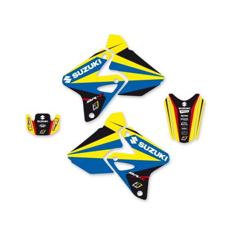 BLACKBIRD WYPRZEDAŻ KOMPLET NAKLEJEK (OKLEIN) SUZUKI DRZ 400 '00-'23 DREAM 4 KOLOR ŻÓŁTY NIEBIESKI BLACKBIRD WYPRZEDAŻ KOMPLET NAKLEJEK (OKLEIN) SUZUKI DRZ 400 '00-'23 DREAM 4 KOLOR ŻÓŁTY NIEBIESKI