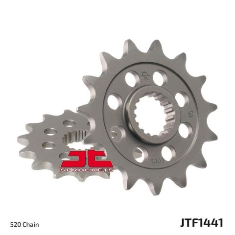 JT ZĘBATKA PRZEDNIA 2133 15 SUZUKI RMZ 450 '05-'12 (213315JT) (ŁAŃC. 520) JT ZĘBATKA PRZEDNIA 2133 15 SUZUKI RMZ 450 '05-'12 (213315JT) (ŁAŃC. 520)