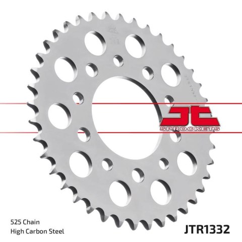 JT ZĘBATKA TYLNA 4350 45 HONDA VT 600C SHADOW '90-'07, XRV 750 AFRICA TWIN '93-'03 (435045JT) (ŁAŃC. 525) JT ZĘBATKA TYLNA 4350 45 HONDA VT 600C SHADOW '90-'07, XRV 750 AFRICA TWIN '93-'03 (435045JT) (ŁAŃC. 525)