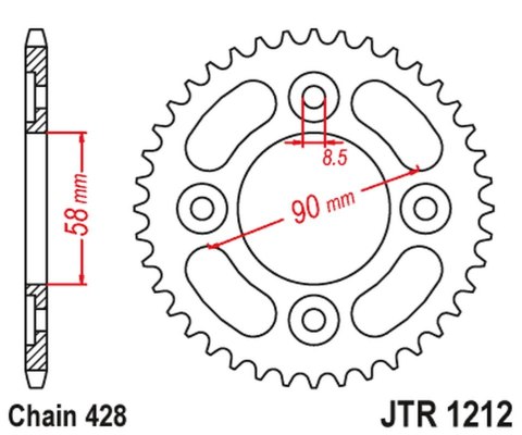 JT ZĘBATKA TYLNA 4462 35 HONDA 110 WAWE/ASTREA GRAND '12-18', 125 INNOVA/SUPRA-X '03-18', SYM VF 125 (446235JT) (ŁAŃC.428) NA ZA JT ZĘBATKA TYLNA 4462 35 HONDA 110 WAWE/ASTREA GRAND '12-18', 125 INNOVA/SUPRA-X '03-18', SYM VF 125 (446235JT) (ŁAŃC.428) NA ZA