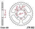 JT ZĘBATKA TYLNA 802 41 SUZUKI TS 80 '81-82, DS 80 '78-79, KAWASAKI KE 100 '08-01, KH 100 '78-81, G 3/4/5 '70-75 (80241JT) (ŁAŃC