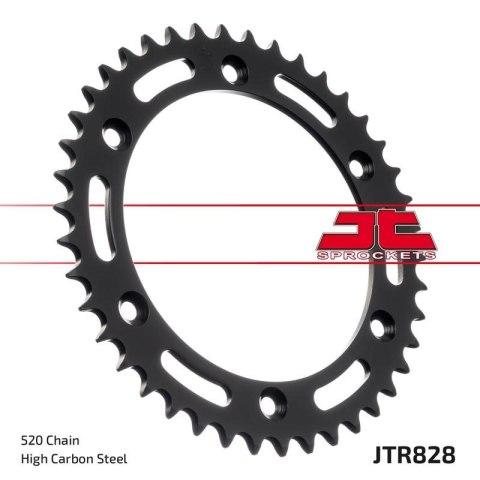 JT ZĘBATKA TYLNA 804 46 SUZUKI RM 500 '83-84 (80446JT) (ŁAŃC. 520) JT ZĘBATKA TYLNA 804 46 SUZUKI RM 500 '83-84 (80446JT) (ŁAŃC. 520)