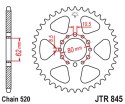 JT ZĘBATKA TYLNA 845 45 YAMAHA SR 250 '79-84, XT 250 '80, YD 250 (84545JT) (ŁAŃC. 520)