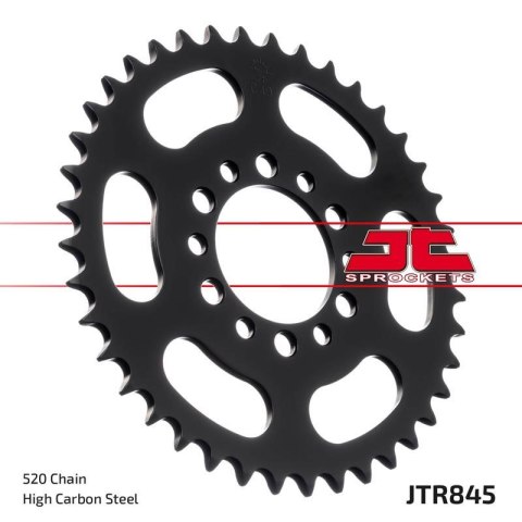 JT ZĘBATKA TYLNA 845 45 YAMAHA SR 250 '79-84, XT 250 '80, YD 250 (84545JT) (ŁAŃC. 520) JT ZĘBATKA TYLNA 845 45 YAMAHA SR 250 '79-84, XT 250 '80, YD 250 (84545JT) (ŁAŃC. 520)