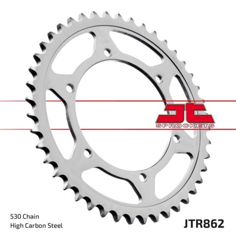 JT ZĘBATKA TYLNA 864 46 YAMAHA FZ 600 '86-88 (STD.46) XJ 600 '86-88, YX 600 RADIAN '88-90 (STD.+1) (86246JT) (ŁAŃC. 530) JT ZĘBATKA TYLNA 864 46 YAMAHA FZ 600 '86-88 (STD.46) XJ 600 '86-88, YX 600 RADIAN '88-90 (STD.+1) (86246JT) (ŁAŃC. 530)