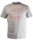 111 RACING WYPRZEDAŻ T-SHIRT RACING IN-111 KOLOR SZARY ROZMIAR M
