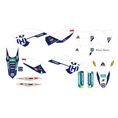 BLACKBIRD KOMPLET NAKLEJEK (OKLEIN) HUSQVARNA FC/TC '14-'15, TE/FE '14-'16 REPLICA HUSQVARNA FACTORY BLACKBIRD KOMPLET NAKLEJEK (OKLEIN) HUSQVARNA FC/TC '14-'15, TE/FE '14-'16 REPLICA HUSQVARNA FACTORY