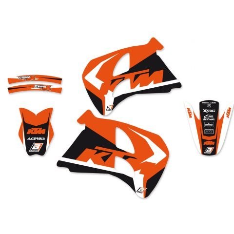 BLACKBIRD KOMPLET NAKLEJEK (OKLEIN) KTM 2T '93-'97 (2 STROKE ALL MODELS) DREAM 4 KOLOR POMARAŃCZOWY BIAŁY CZARNY BLACKBIRD KOMPLET NAKLEJEK (OKLEIN) KTM 2T '93-'97 (2 STROKE ALL MODELS) DREAM 4 KOLOR POMARAŃCZOWY BIAŁY CZARNY