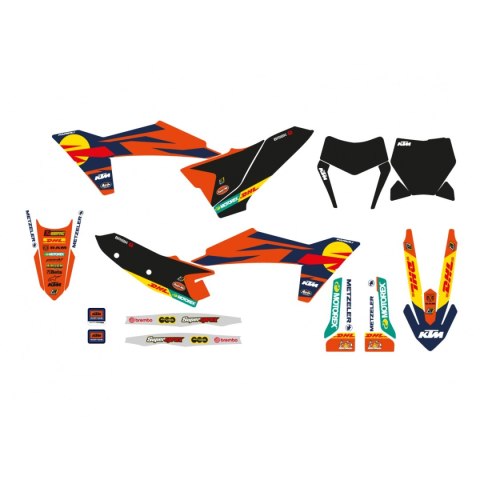 BLACKBIRD KOMPLET NAKLEJEK (OKLEIN) KTM SX/SX-F '23-'24, EXC/EXC-F '24-'25 REPLICA KTM FACTORY 23 BLACKBIRD KOMPLET NAKLEJEK (OKLEIN) KTM SX/SX-F '23-'24, EXC/EXC-F '24-'25 REPLICA KTM FACTORY 23