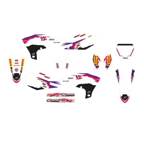 BLACKBIRD KOMPLET NAKLEJEK (OKLEIN) YAMAHA YZ 250F '19-'23, YZ 450F '18-'22 REPLICA YAMAHA FACTORY RACING 23 BLACKBIRD KOMPLET NAKLEJEK (OKLEIN) YAMAHA YZ 250F '19-'23, YZ 450F '18-'22 REPLICA YAMAHA FACTORY RACING 23