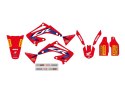BLACKBIRD WYPRZEDAŻ KOMPLET NAKLEJEK (OKLEIN) HONDA CR 125R '00-'07, CR 250R '02-'07 REPLICA TEAM HRC 22