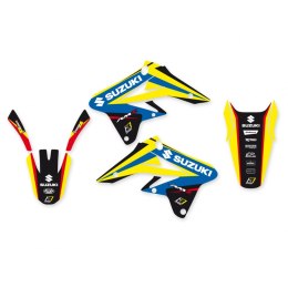 BLACKBIRD WYPRZEDAŻ KOMPLET NAKLEJEK (OKLEIN) SUZUKI RMZ 250 '07-'09 DREAM 4 KOLOR ŻÓŁTY NIEBIESKI
