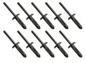 BRONCO KOŁKI MONTAŻOWE DO PLASTIKÓW (GŁĘBOKOŚĆ 25,8MM, GR. 2,8MM, SZER. GŁÓWKI 12,5MM, DŁ. CAŁK. 47,8MM) (10 SZT.)