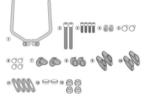 KAPPA MOCOWANIE SZYB 7407AK ORAZ 7407ASK DUCATI Scrambler 400 (16-19), Scrambler Icon 800 (15-19) KAPPA MOCOWANIE SZYB 7407AK ORAZ 7407ASK DUCATI Scrambler 400 (16-19), Scrambler Icon 800 (15-19)
