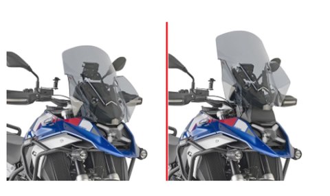 KAPPA SZYBA BMW R 1300 GS '24-, (54,5 X 49 CM) PRZYCIEMNIANA (DO MODELI BEZ RADARU) KAPPA SZYBA BMW R 1300 GS '24-, (54,5 X 49 CM) PRZYCIEMNIANA (DO MODELI BEZ RADARU)
