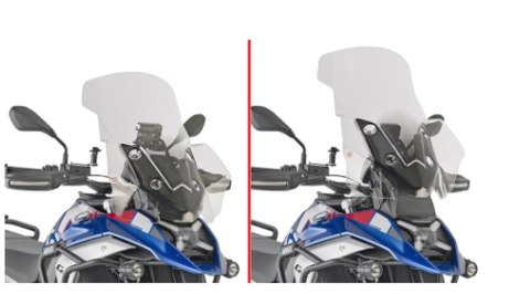 KAPPA SZYBA BMW R 1300 GS '24, (65 X 54 CM) PRZEZROCZYSTA ( DO MODELI BEZ RADARU) KAPPA SZYBA BMW R 1300 GS '24, (65 X 54 CM) PRZEZROCZYSTA ( DO MODELI BEZ RADARU)
