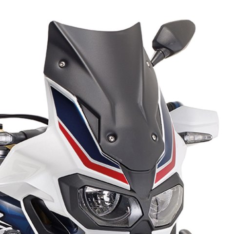 KAPPA SZYBA HONDA CRF 1000L Africa Twin (16-19), CRF 1000L Africa Twin Adventure Sports (18-19) 40 x 31 CM CZARNY MATT KAPPA SZYBA HONDA CRF 1000L Africa Twin (16-19), CRF 1000L Africa Twin Adventure Sports (18-19) 40 x 31 CM CZARNY MATT