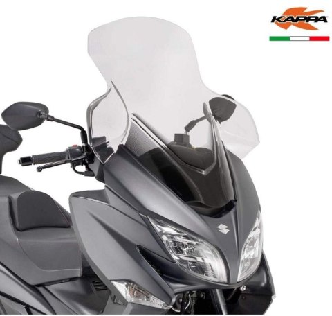 KAPPA SZYBA SUZUKI Burgman 400 (17-19) 75 x 76 CM PRZEZROCZYSTA KAPPA SZYBA SUZUKI Burgman 400 (17-19) 75 x 76 CM PRZEZROCZYSTA