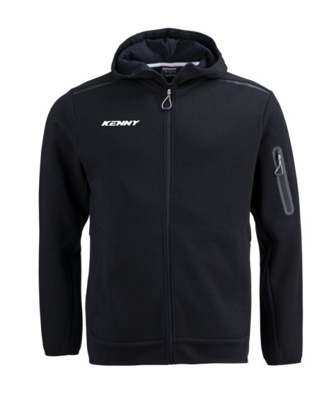 KENNY RACING BLUZA Z KAPTUREM MODEL CORE BLACK KOLOR CZARNY ROZMIAR XXL KENNY RACING BLUZA Z KAPTUREM MODEL CORE BLACK KOLOR CZARNY ROZMIAR XXL