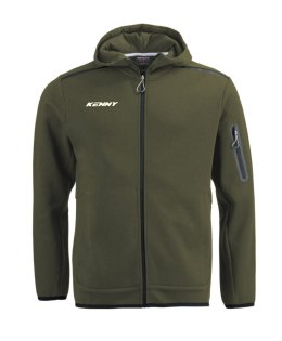 KENNY RACING BLUZA Z KAPTUREM MODEL CORE KAKI KOLOR ZIELONY ROZMIAR M
