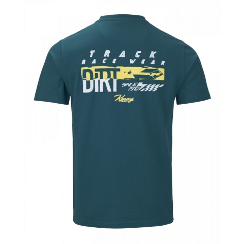 KENNY RACING KOSZULKA T-SHIRT MODEL DIRT PETROL KOLOR NIEBIESKI/ŻÓŁTY ROZMIAR M KENNY RACING KOSZULKA T-SHIRT MODEL DIRT PETROL KOLOR NIEBIESKI/ŻÓŁTY ROZMIAR M