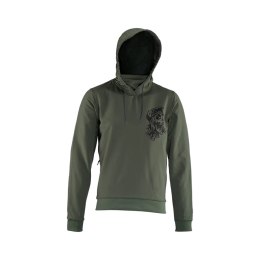 LEATT BLUZA ROWEROWA MTB GRAVITY 3.0 HOODIE SPINACH KOLOR ZIELONY ROZMIAR S