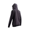 LEATT BLUZA Z KAPTUREM (DAMSKA) CORE WOMEN HOODIE GRAPHENE KOLOR GRAFITOWY ROZMIAR M (CASUAL)